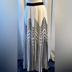 Katherine Barclay Pleated Maxi Skirt